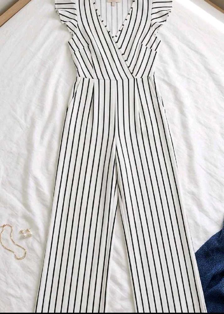 New Chic Striped Jumpsuit