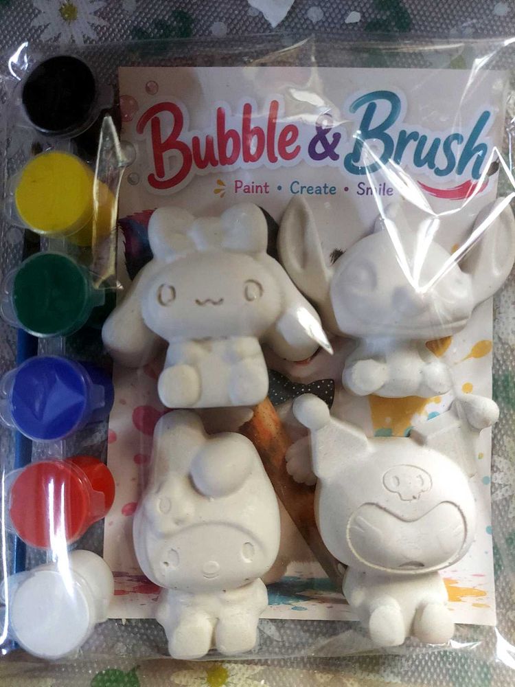 Bubble &amp; Brush Paint Kit