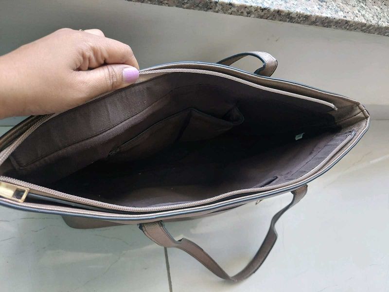 Classic Brown Tote Bag
