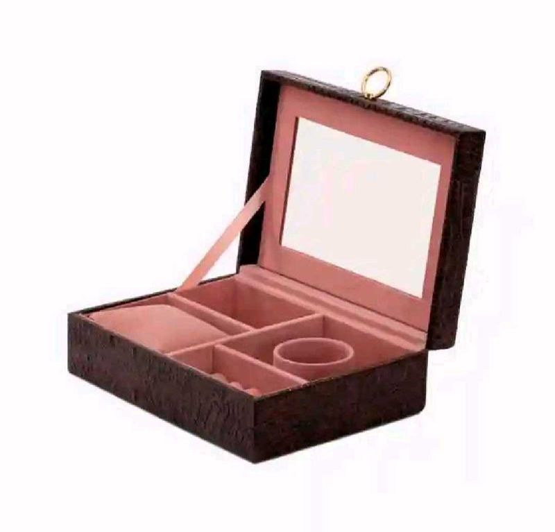 Elegant Jewelry Box with Mirror