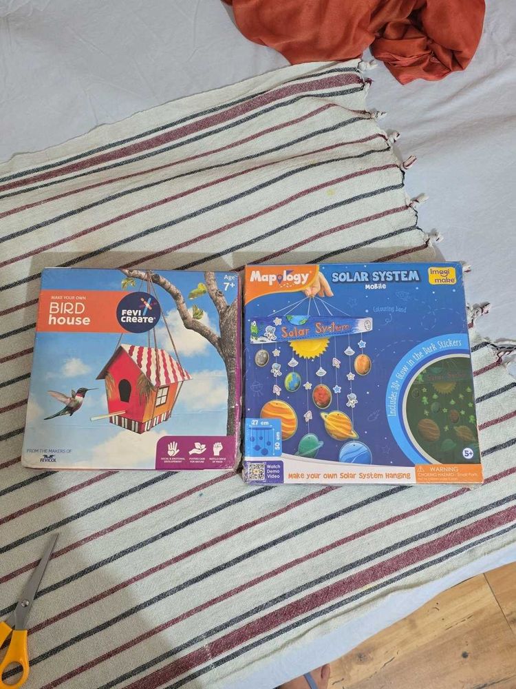 DIY Birdhouse &amp; Solar System Kits