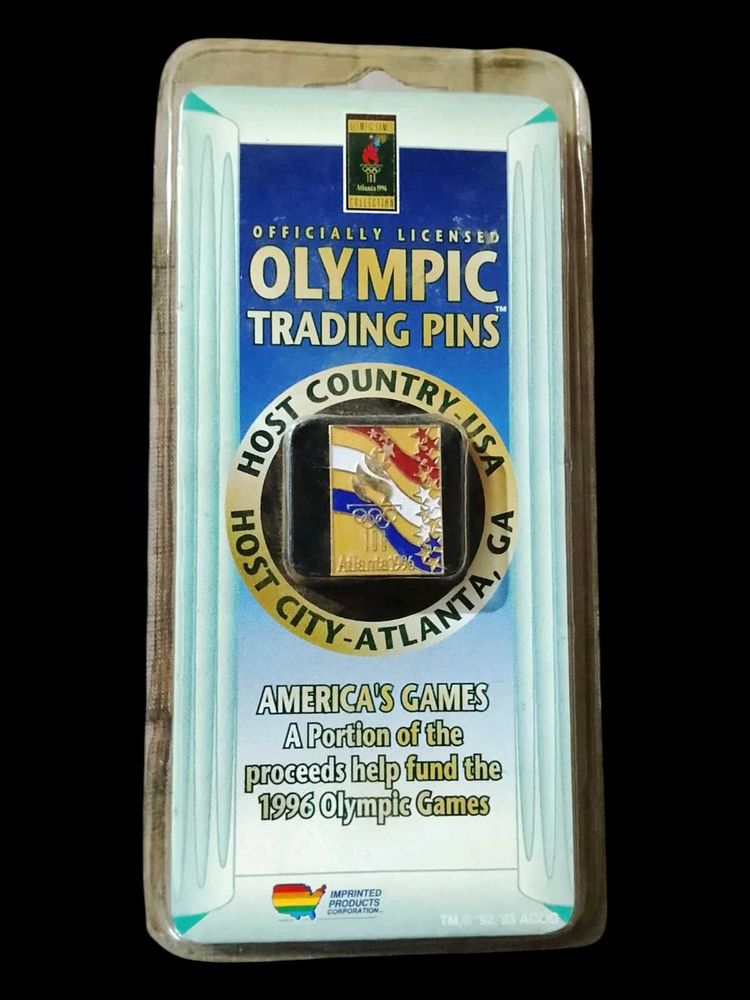 1996 Officially Licensed Atlanta Olympics Pin