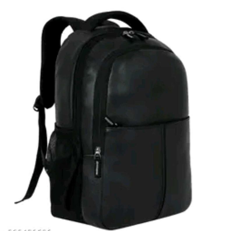 clasic black leather bag