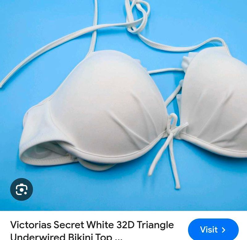 White Bikini Top - Victoria's Secret
