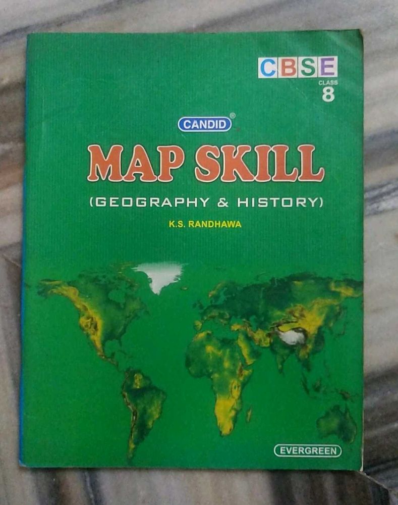 MAP SKILL (Geography &amp; History)By K. S. RANDHAWA