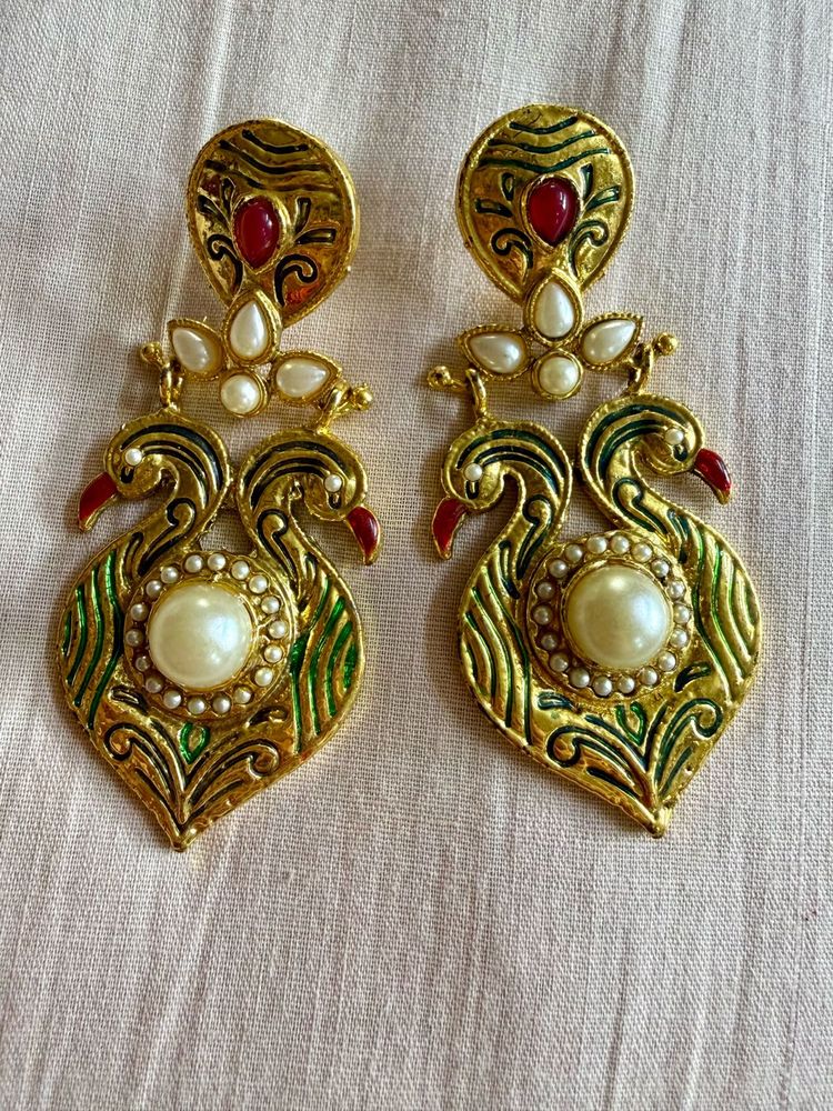 Quick Sale ✨Peacock Earrings | Festive Must-Have
