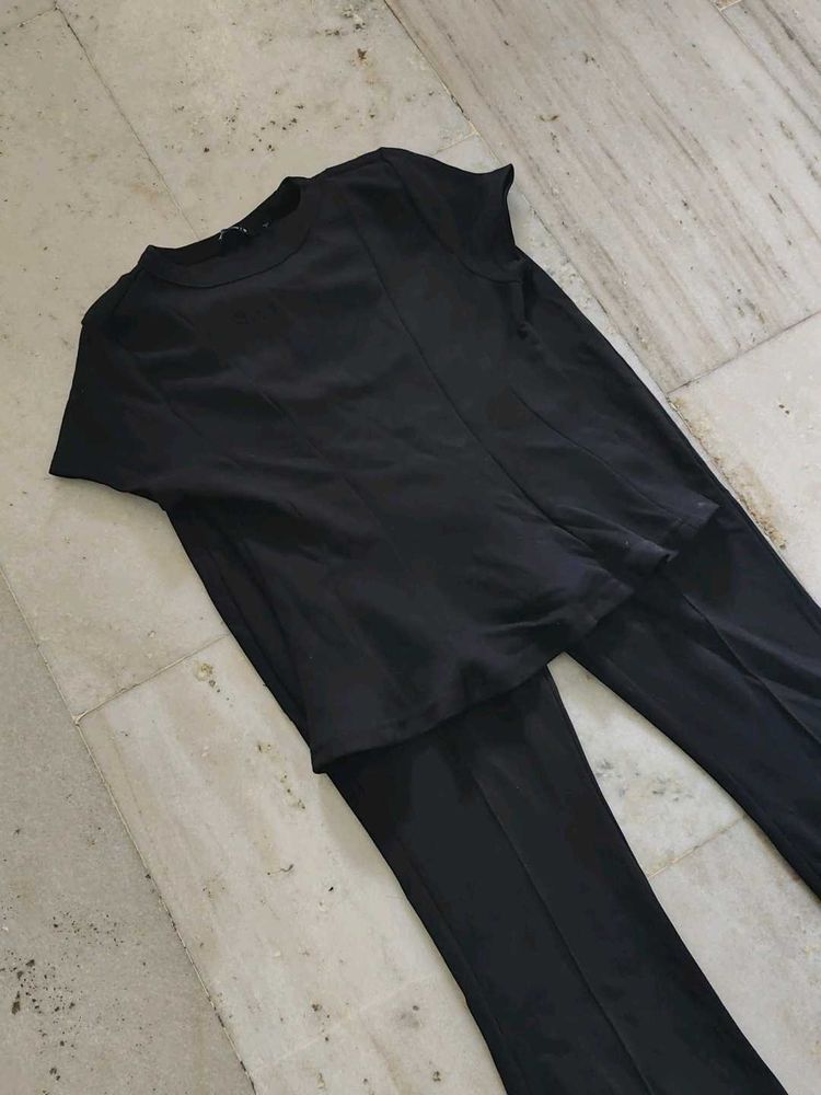 Chic Black Co-ord Set