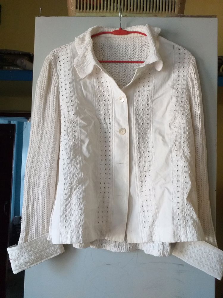 Korean Style White Shirt