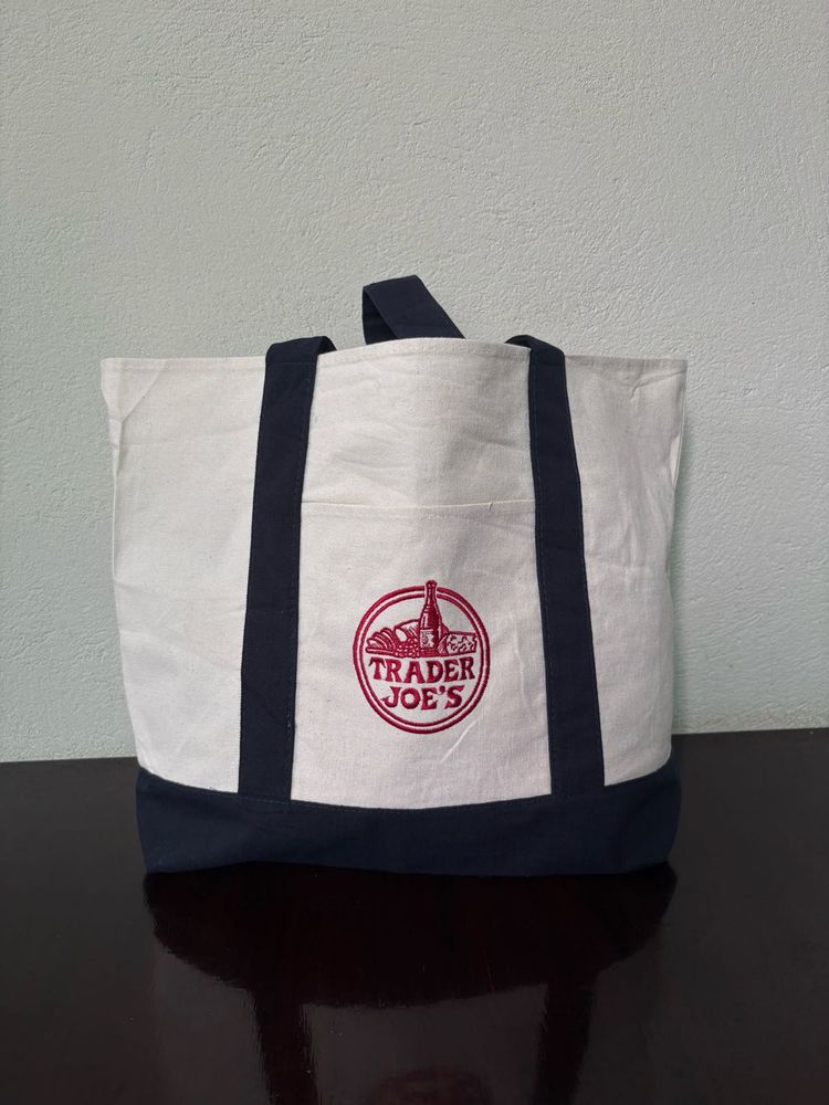 Trader Joe's Canvas Tote Bag