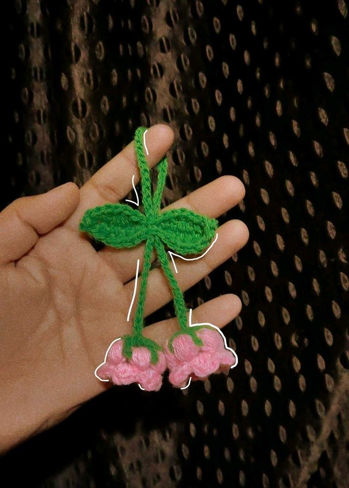 Lily of the Valley Bag Charm