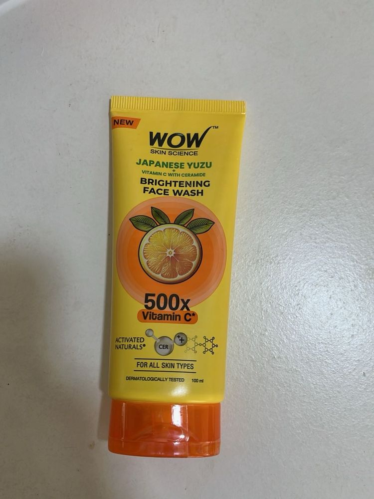 WOW Skin Science Japanese Yuzu Face Wash