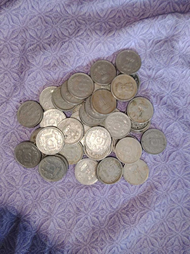 5 Rs Old Coin