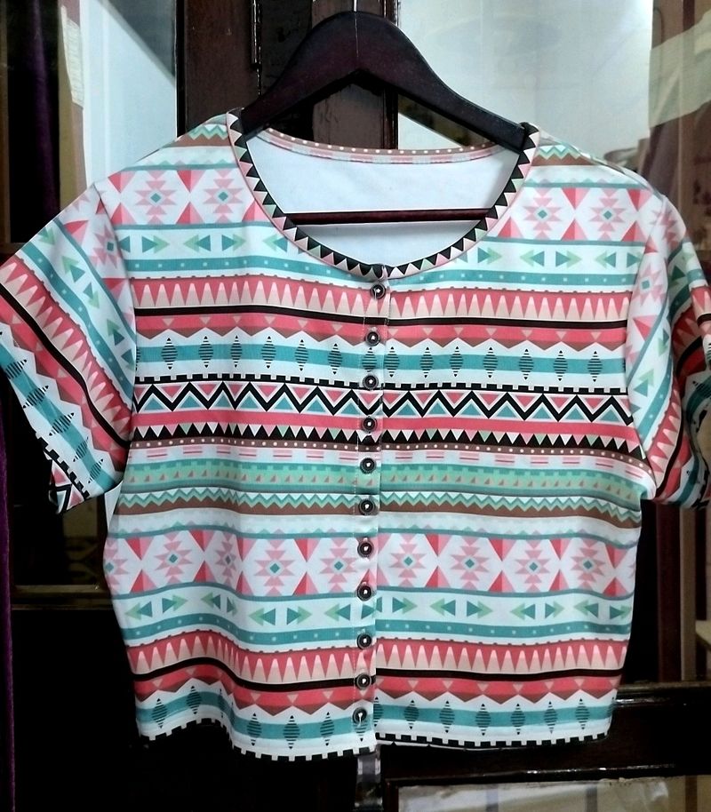 Multiclor Crop Top #STUDIO