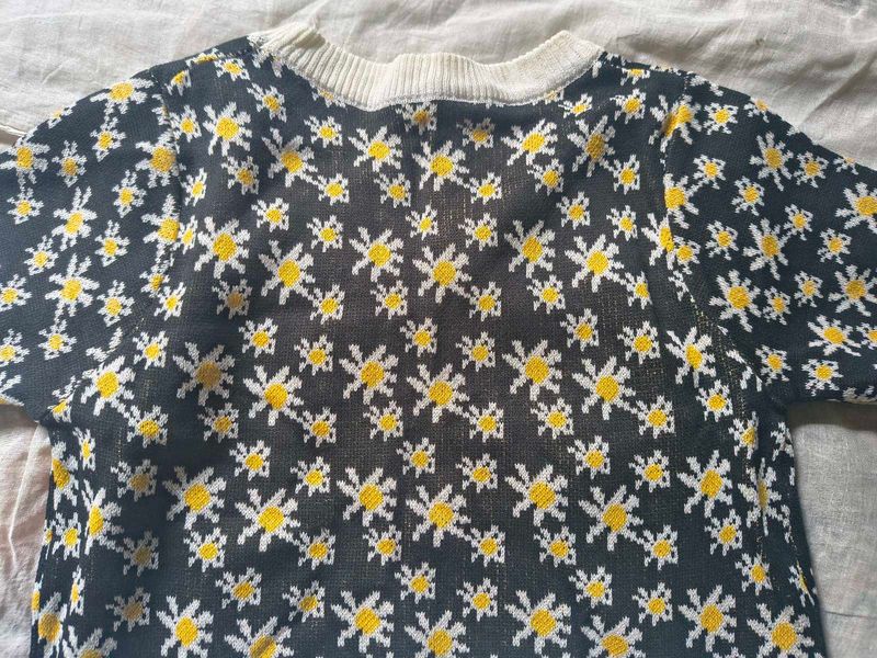 Floral Knit top