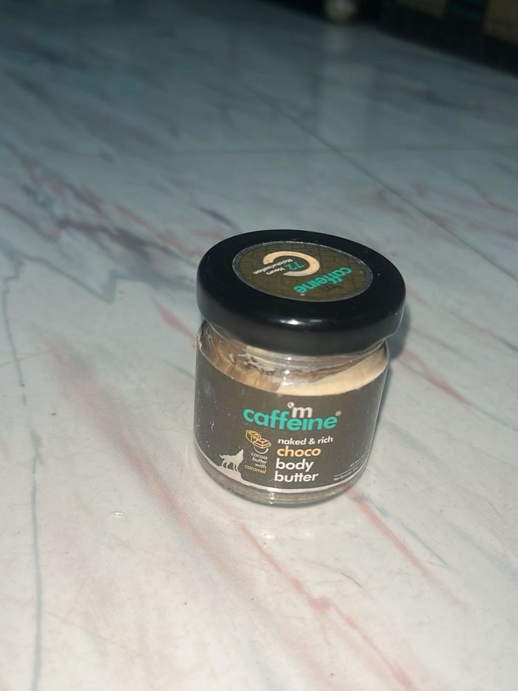 m caffeine body butter