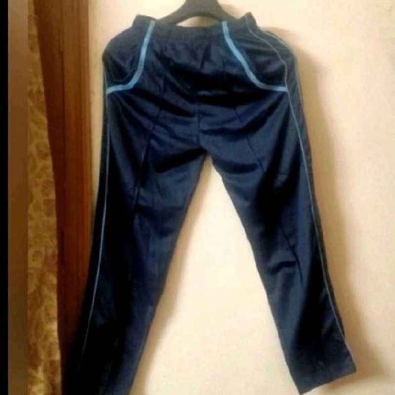 Navy Blue Track Pants with warm inner layer