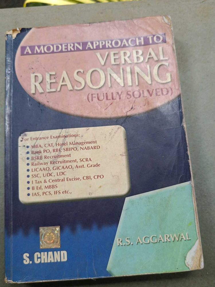Modern Approach to Verbal Reasoning