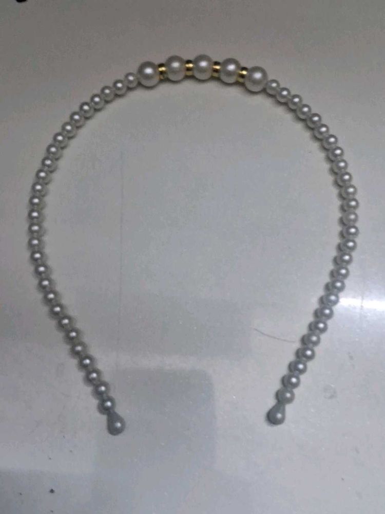 Elegant Pearl Headband