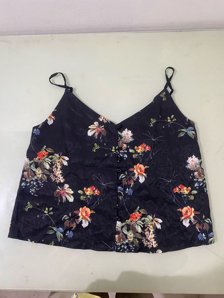 Floral Print Cami Top