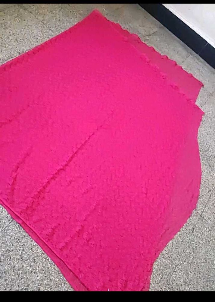 Vibrant Pink Textured Dupatta