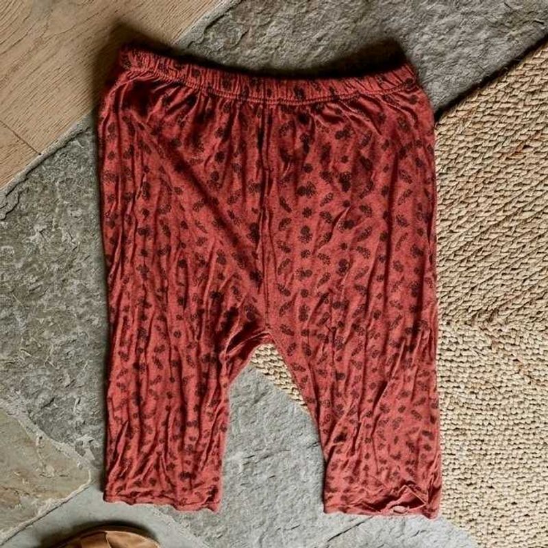 Printed Cropped homewear Pant