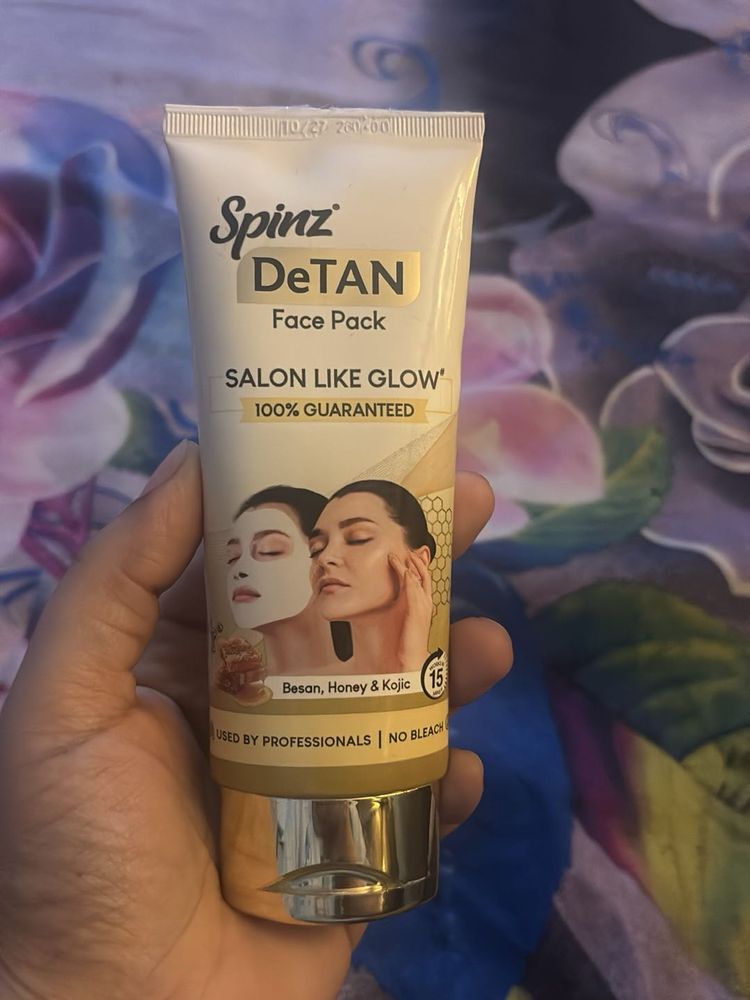 Spinz DeTAN Face Pack