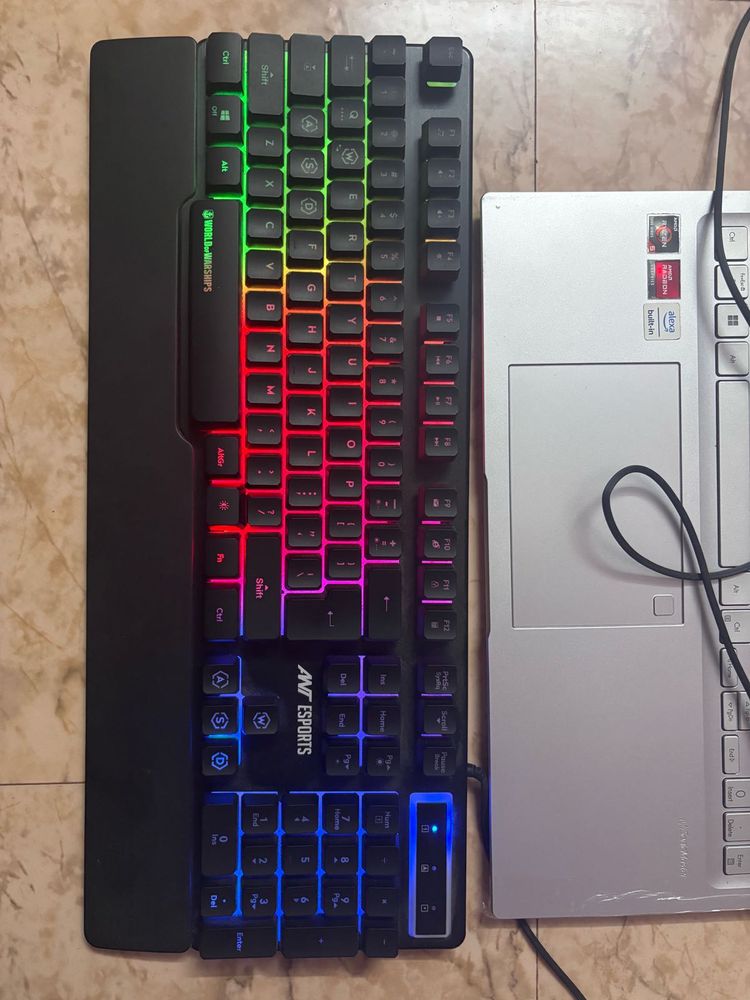 Gaming Keyboard with RGB Lights