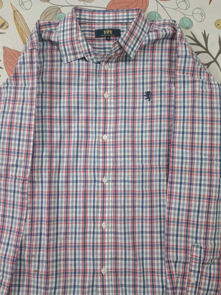 Classic Plaid Button-Down Shirt