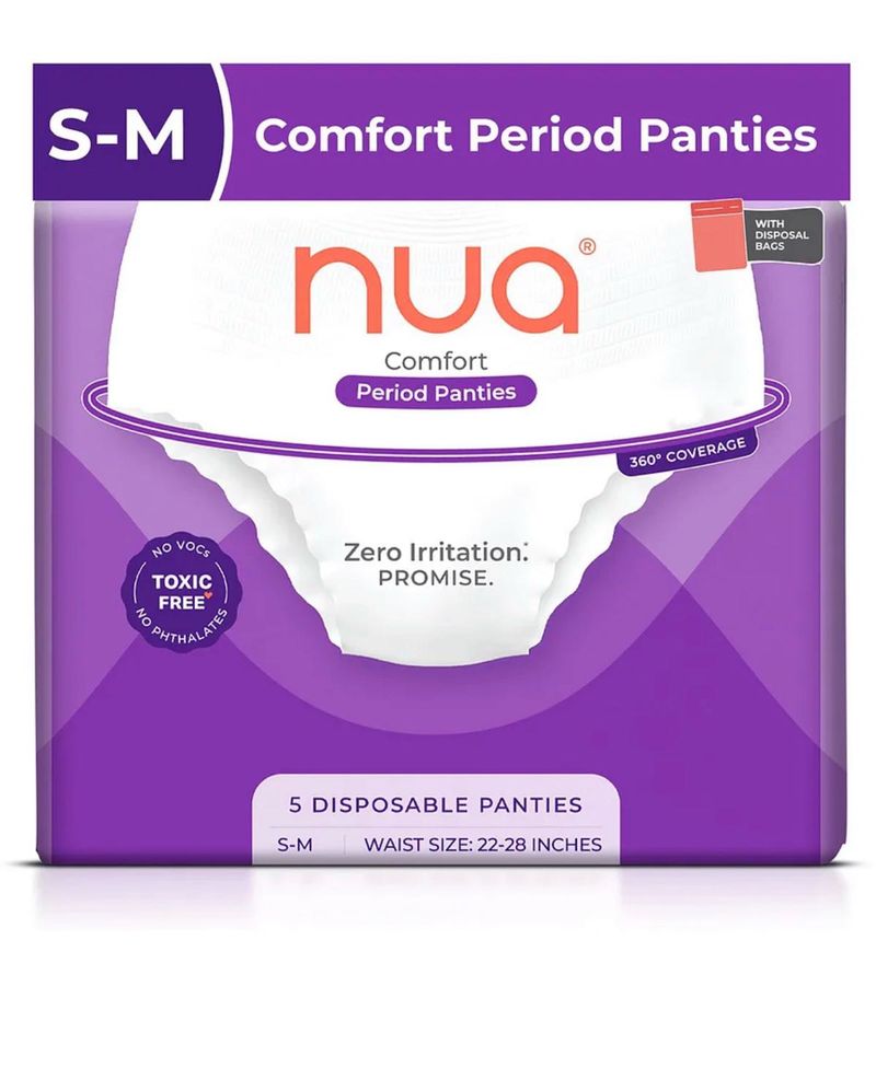 Nua Comfort Period Panties - 5 Pack