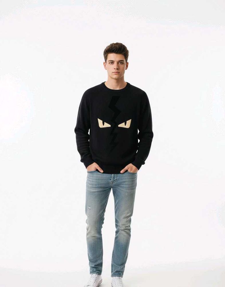 Fendi Eyes Sweater