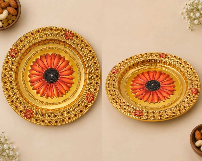 Decorative Pooja Thali