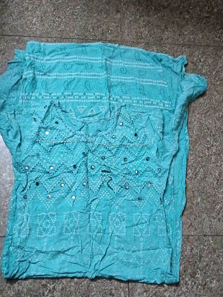 combo 2 kurtas Mirror Work