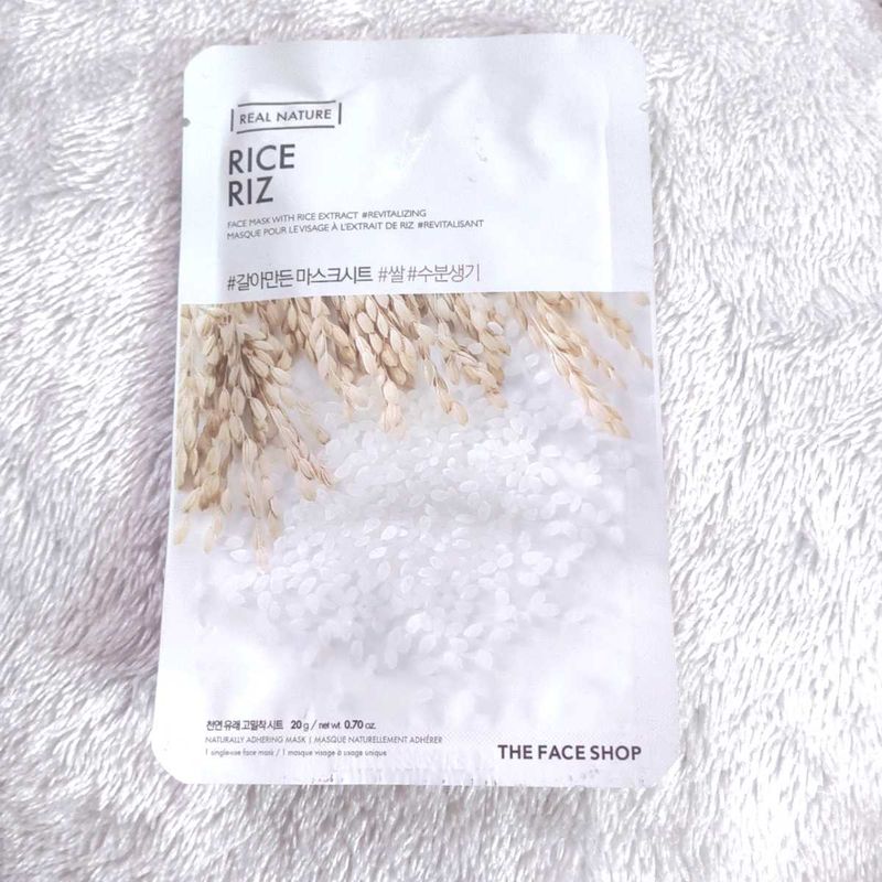 The Face Shop Rice Water Sheet Mask
