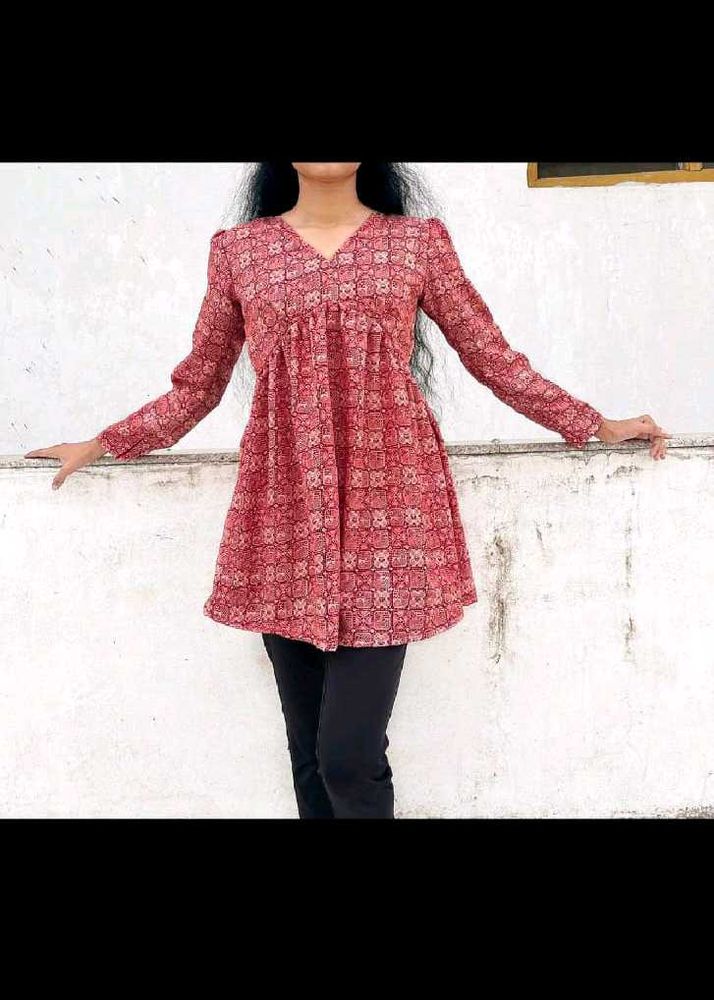 Elegant Printed Kurta❤️
