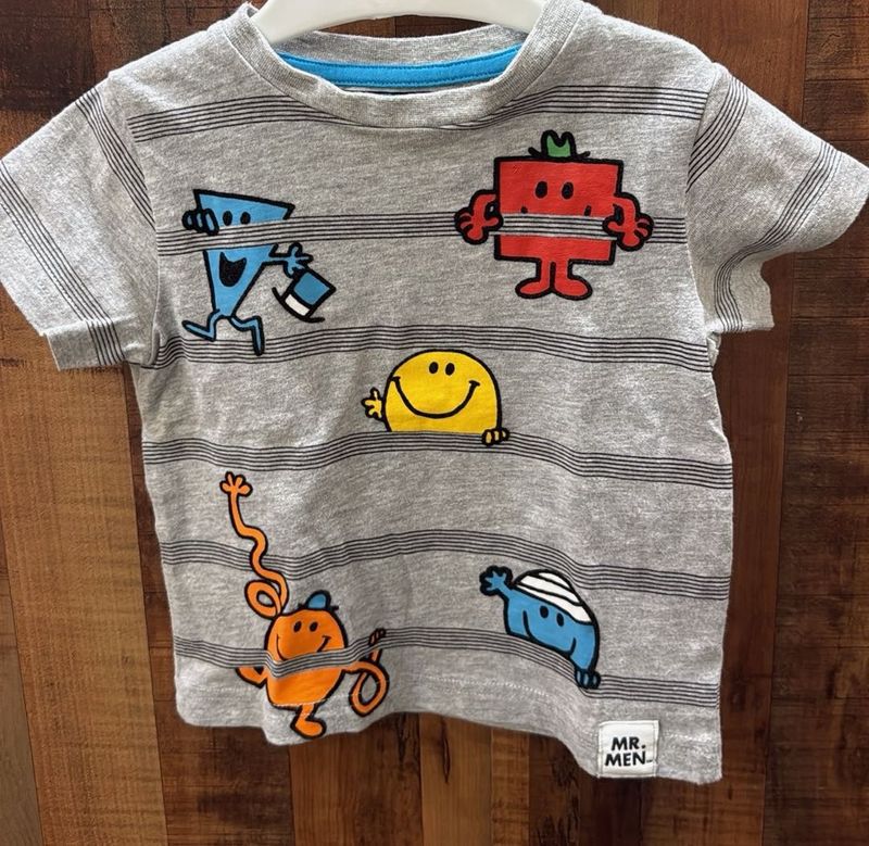Mr. Men Striped T-Shirt for Kids