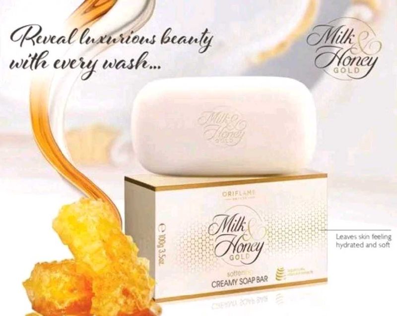 Milk &amp; Honey Soap (3 soaps)