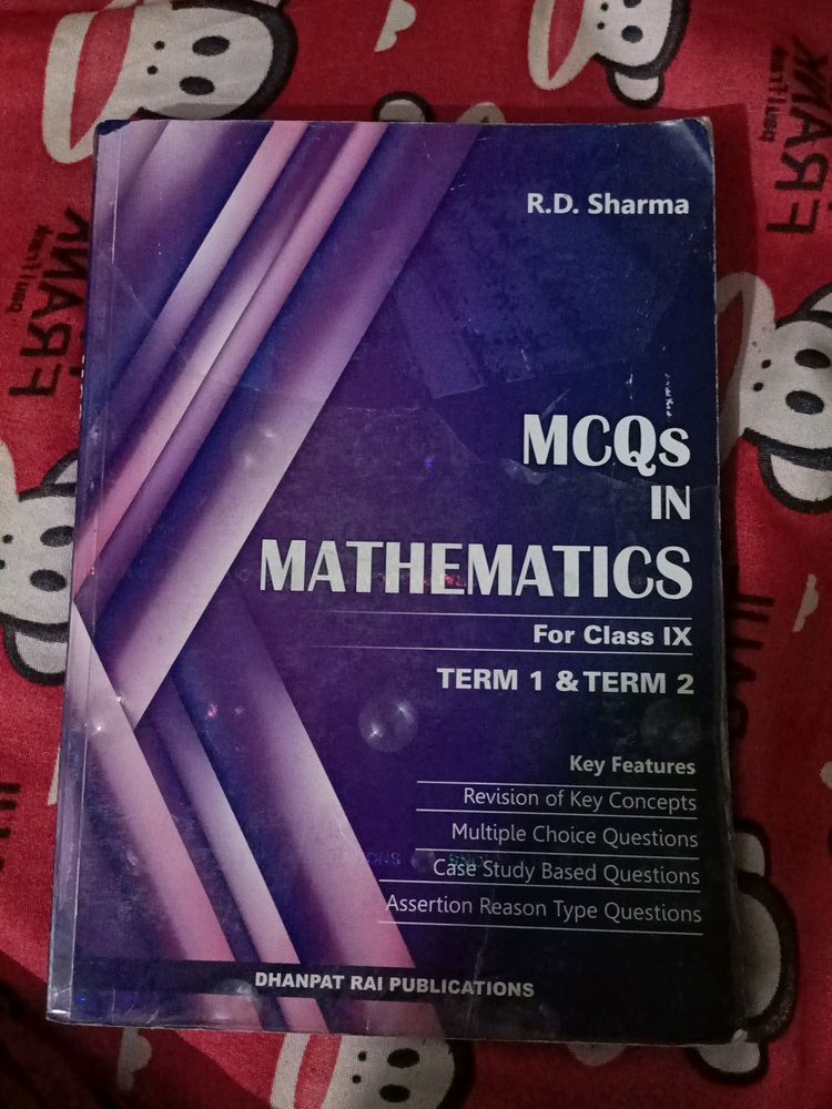 Rd Sharma MCQ Book Class 9th