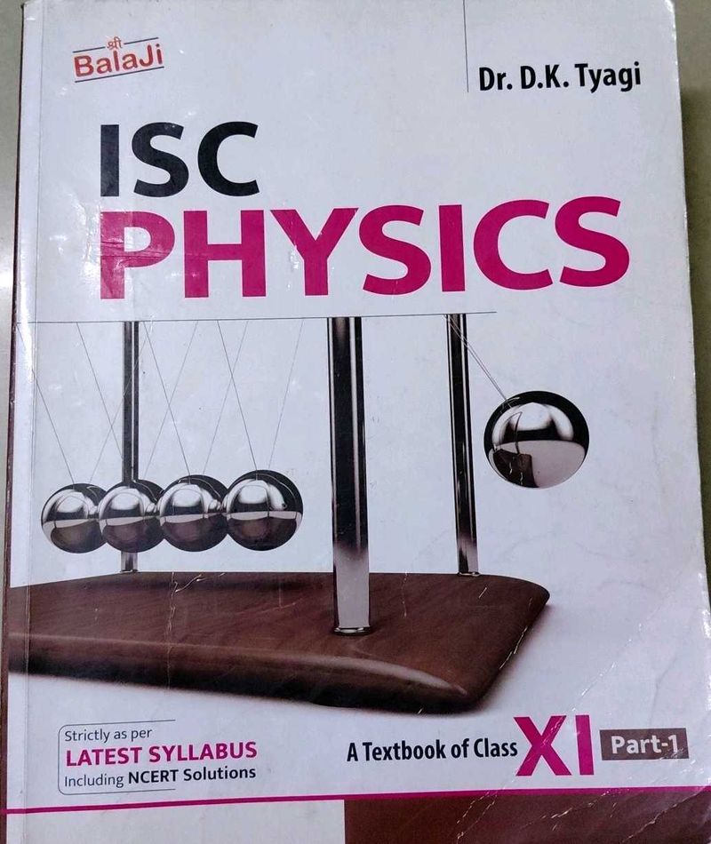 ISC Physics Textbook Class XI Part 1 and 2