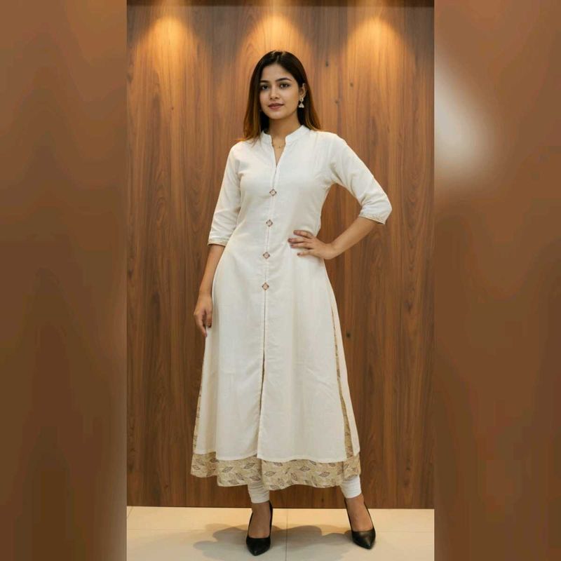 Elegant White Kurta