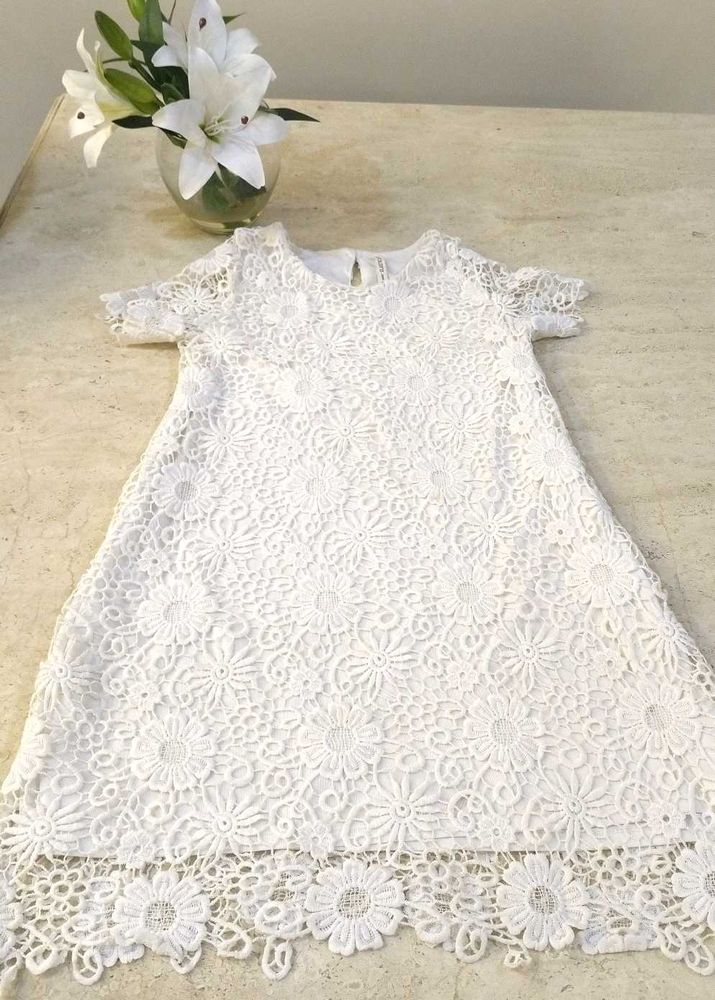 Beautiful White Lace Dress