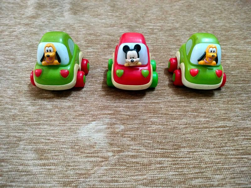 Disney Character Toy Cars Set
