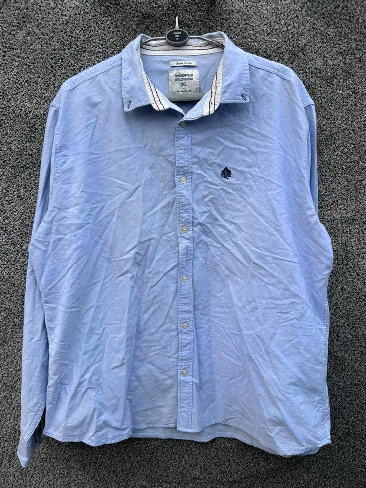 Springfield Light Blue Long Sleeve Shirt