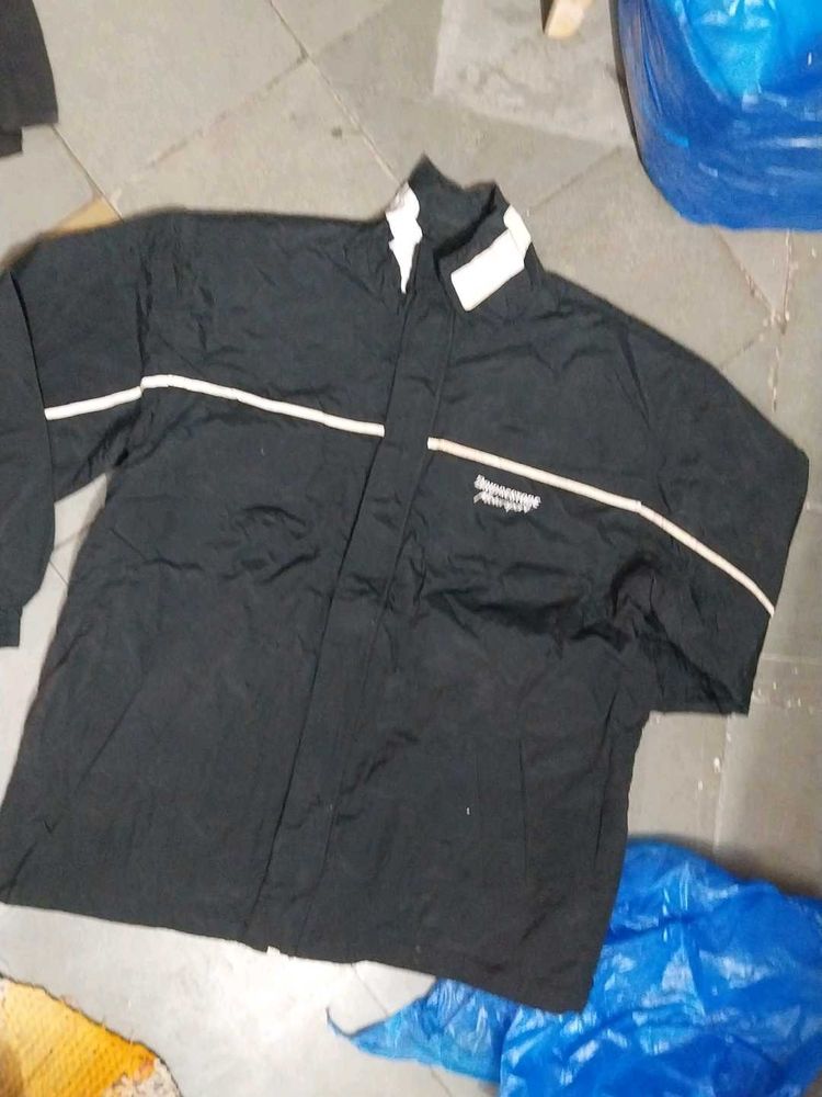 Men's Black Track Jacket