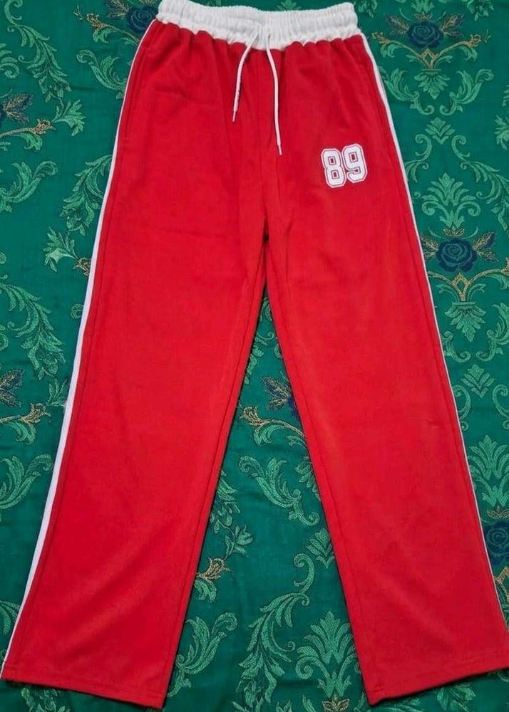 Red baggy lower