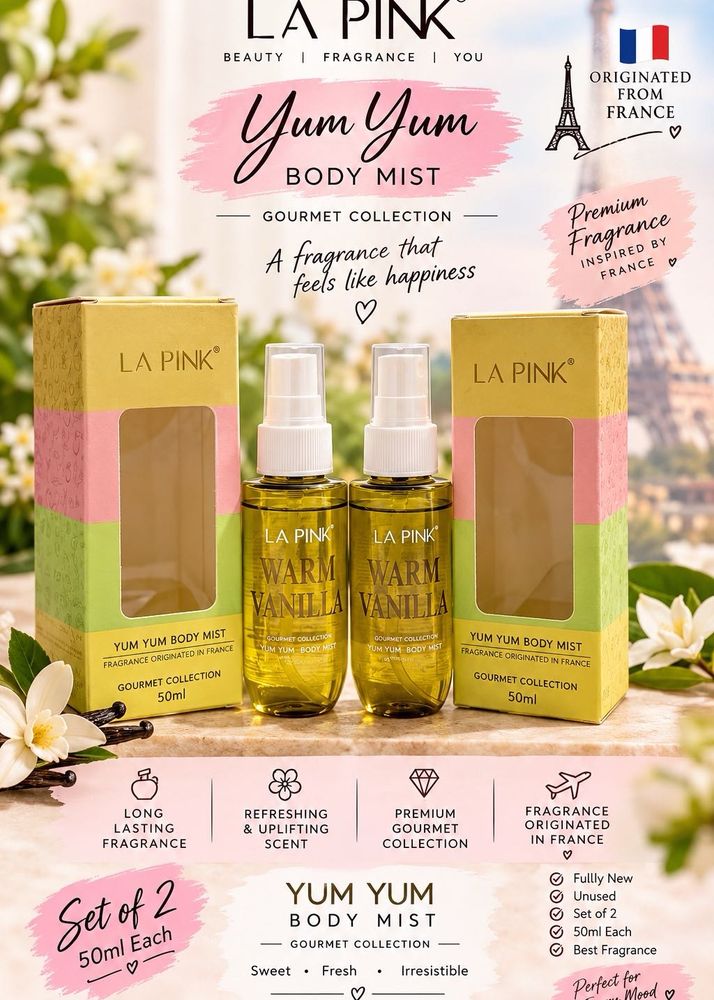 LA PINK YumYm Body Mist Set of
