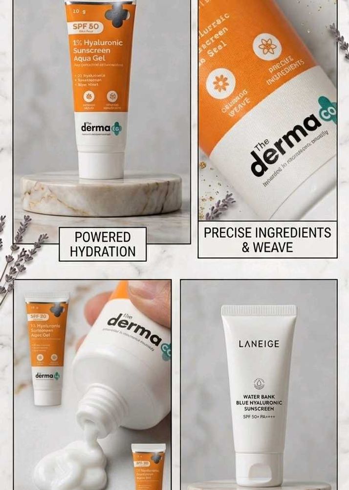 Sample of 2 Popular viral sunscreen