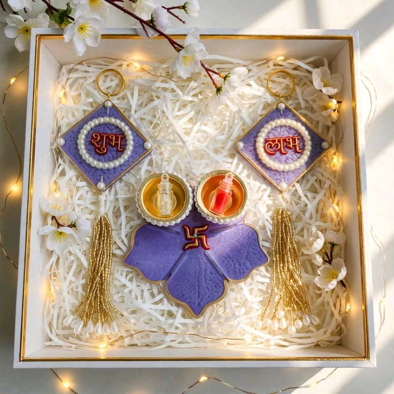Decorative Gift Box with Charms