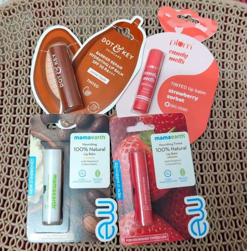 Tinted &amp; Natural Lip Balm Collection