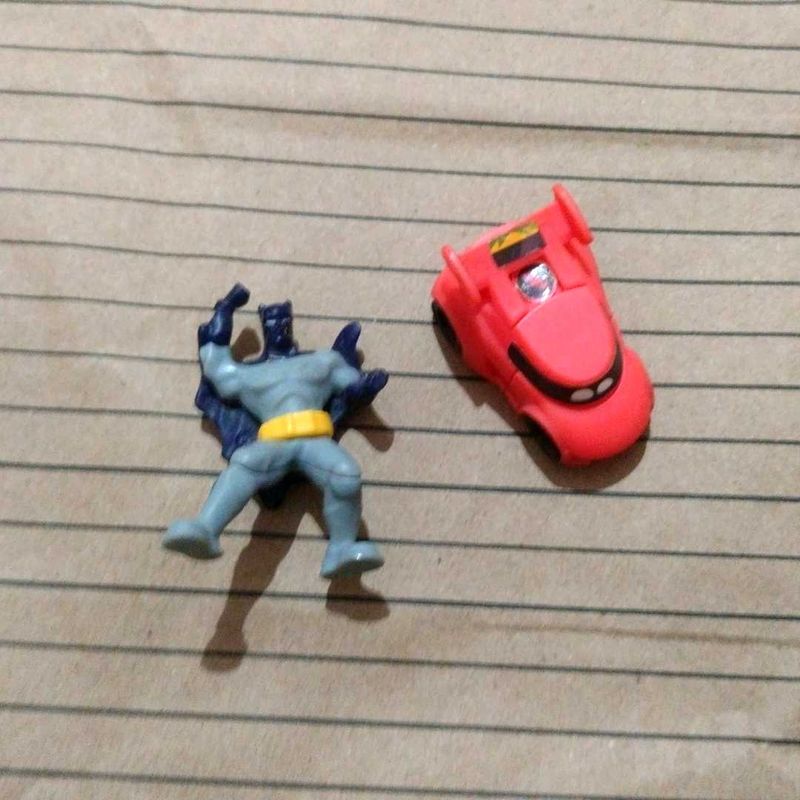 Batwheel Edition of Kinder Joy toys Combo