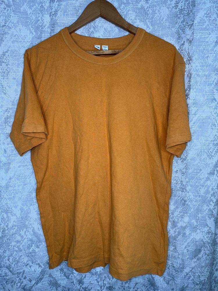 Uniqlo Mustard T-Shirt